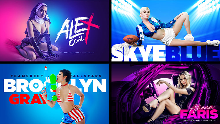 TeamSkeet Selects / Kylie Quinn, Aidra Fox / 2021 All-Star Compilation / 12.12.2021